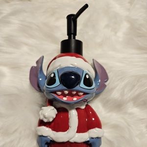 Disney Christmas Santa Stitch Soap Dispenser Lilo & Stitch